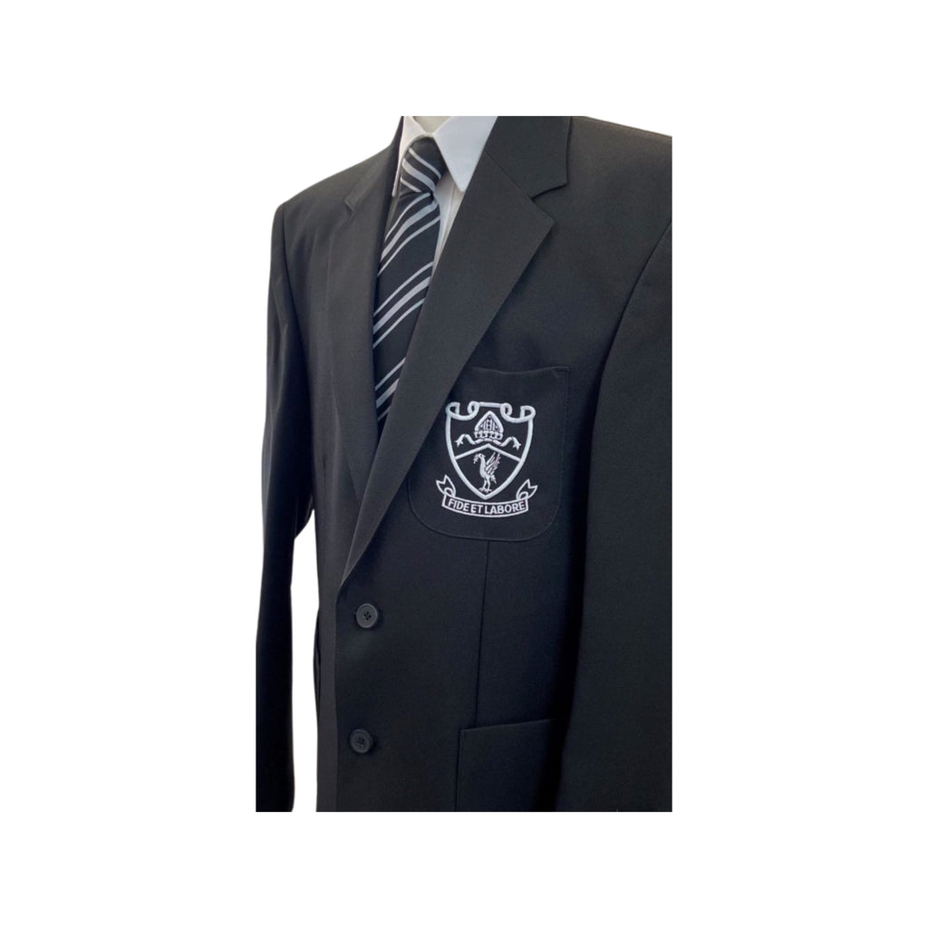 St Clare's Sixth Form Uniform, Straight Suit Skirt Grey